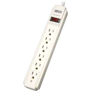 Tripp Lite 6-outlet surge protector.