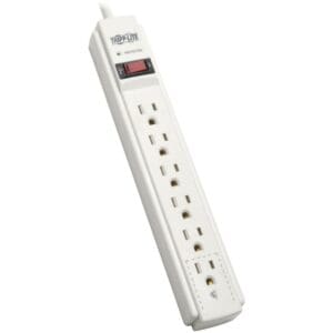 Tripp Lite 6-outlet surge protector.