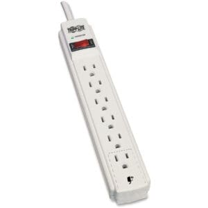 Tripp Lite 6-outlet surge protector.