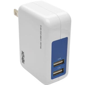 Tripp Lite dual USB wall charger.