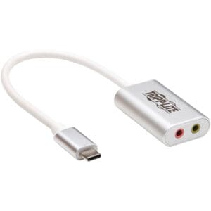 Tripp Lite USB-C audio adapter.