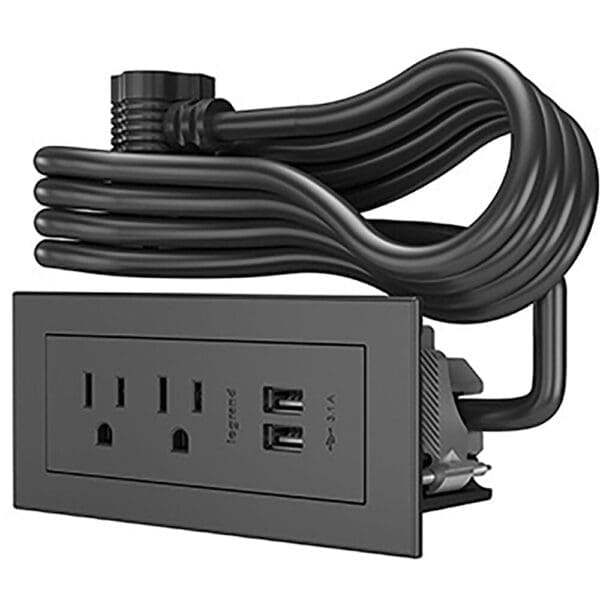 Radiant Furniture Power Center Black