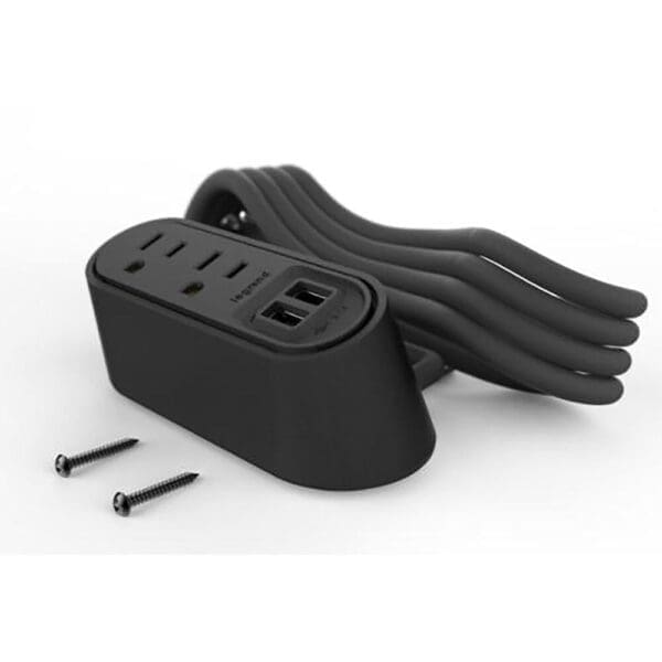 DSKTP PWR CTR COMMERCIAL BLK, 2 PWR