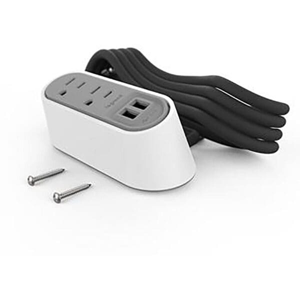 DSKTP PWR CTR COMMERCIAL WHT, 2 PWR