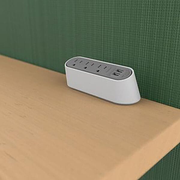 DSKTP PWR CTR COMMERCIAL WHT, 3 PWR