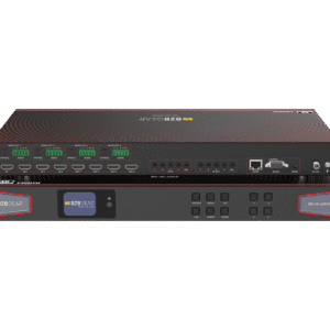 HDMI video switcher with multiple ports.
