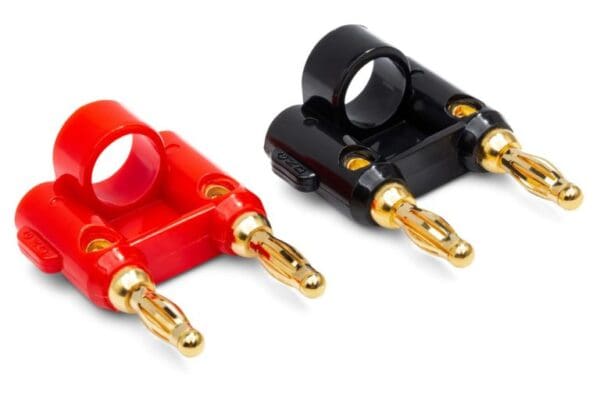 Connector, Dual Banana, 2 pc