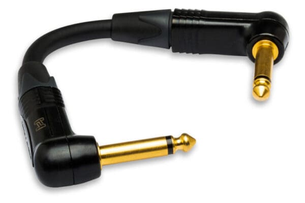 Edge Guitar Patch Cable, Neutrik Right-angle to Same, 18 in