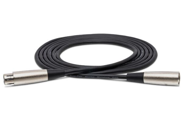 Quad Microphone Cable, Hosa XLR3F to XLR3M, 10 ft