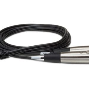 Audio cable with dual XLR connectors.