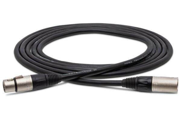 DMX512 Cable, XLR5M to XLR5F, 24 AWG X 4 OFC, 120-ohm Cable