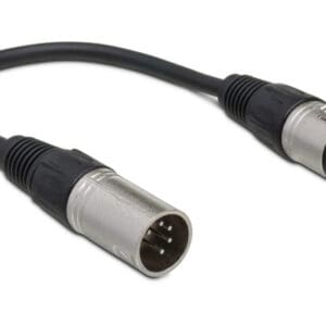 XLR male to female audio cable.