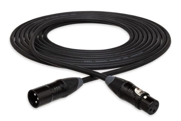 DMX512 Cable, XLR3M to XLR3F, 25 ft