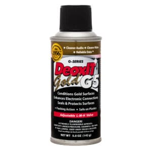 DeoxIT Gold G5 spray can.