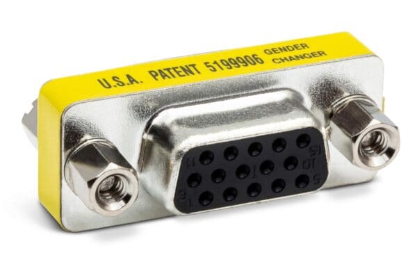 VGA Coupler, DE15 to Same