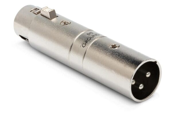 Ground Lifter, XLR3F to XLR3M