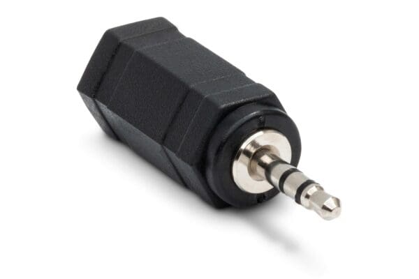Adapter, 3.5 mm TRS to 2.5 mm TRS