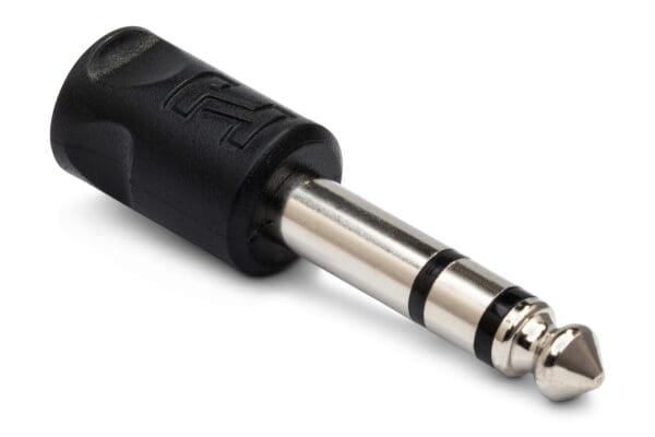 Adapter, 3.5 mm TRS to 1/4 in TRS
