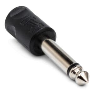 Adapter, 3.5 mm TRS to 1/4 in TS