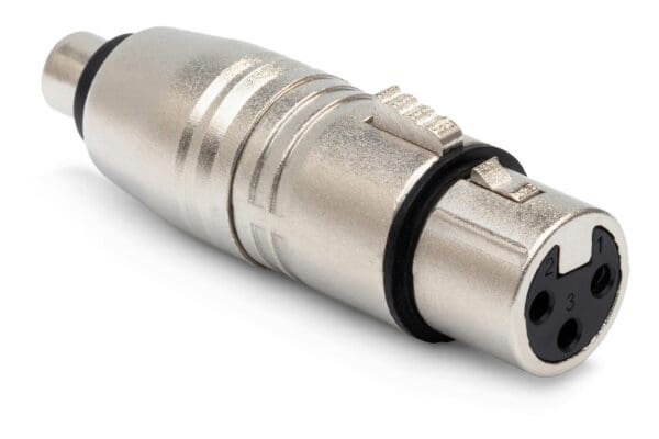 Adapter, RCA to XLR3F