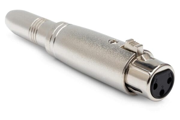 Adapter, 1/4 in TRS to XLR3F