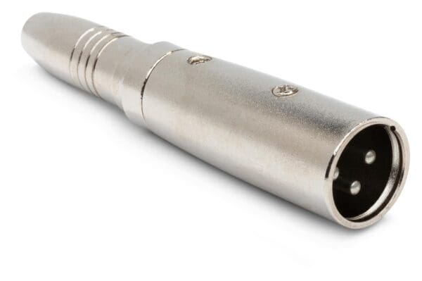 Adapter, 1/4 in TRS to XLR3M
