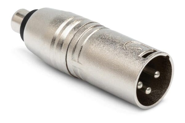 Adapter, RCA to XLR3M