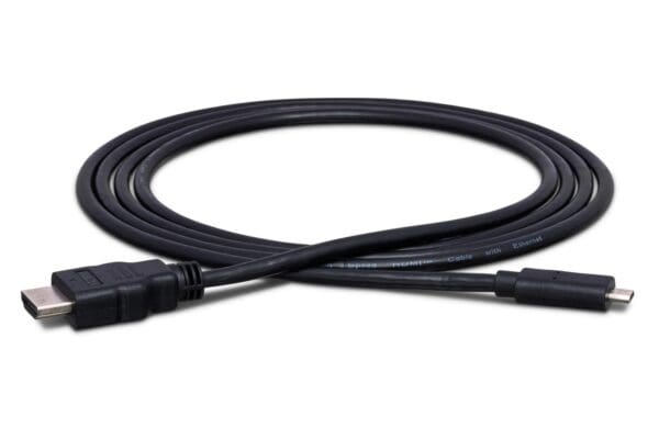 High Speed HDMI Cable with Ethernet, HDMI to HDMI Micro, 6 ft