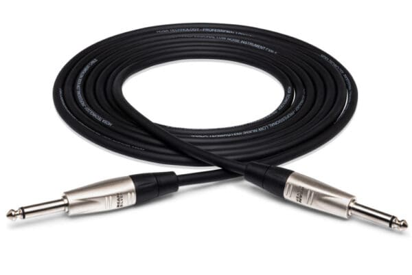 Pro Unbalanced Interconnect, REAN 1/4 in TS to Same, 15 ft