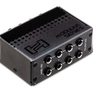 Audio interface with multiple input jacks.