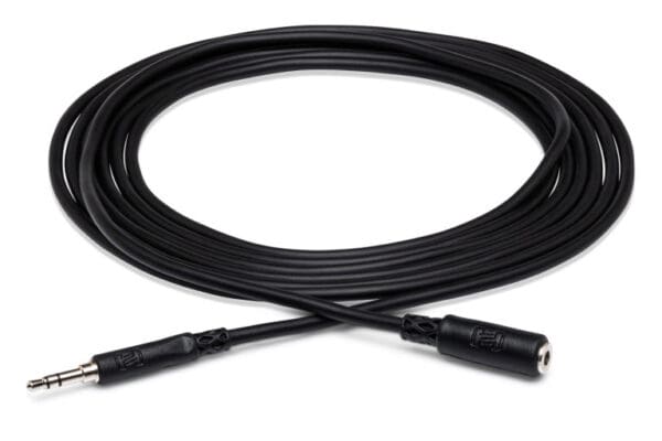 Headphone Extension Cable, 3.5 mm TRS to 3.5 mm TRS, 25 ft