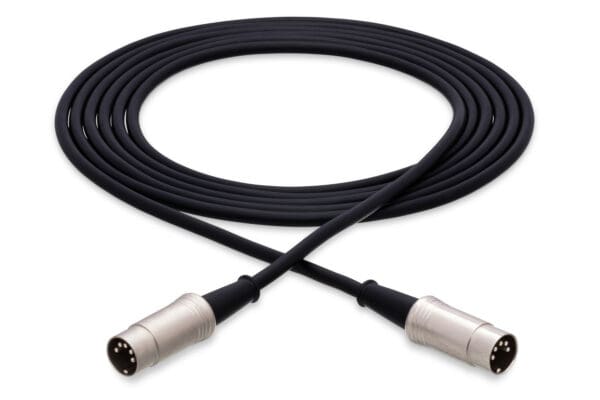 Pro MIDI Cable, Serviceable 5-pin DIN to Same, 3 ft
