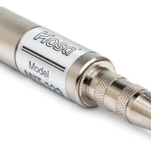 Audio cable adapter with metal connector.