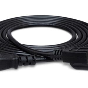 Power Cord, IEC C13 to NEMA 5-15P, 1 ft
