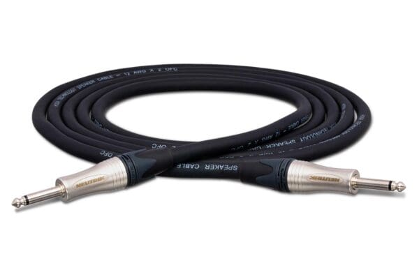 Edge Speaker Cable, Neutrik 1/4 in TS to Same, 30 ft