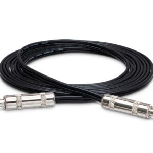 Speaker Cable, Hosa Dual Banana to Same, Black Zip, 30 ft