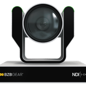 12X 4K UHD Auto Tracking HDMI 2.0/12G-SDI/USB 2.0/USB 3.0/NDI|HX Live Streaming PTZ Camera with Tally Lights (White)