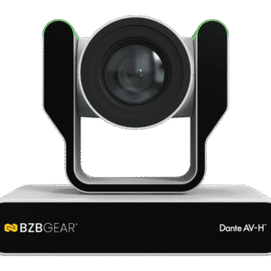 20X 1080P FHD Auto Tracking HDMI/3G-SDI/USB 2.0/USB 3.0 Dante AV-H Live Streaming PTZ Camera with Tally Lights (White)