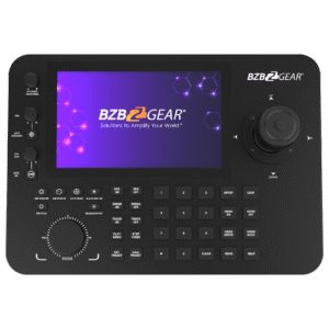 Professional Serial and IP PTZ Joystick Controller with Touchscreen and POE(IP/RS-232/422/485)