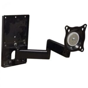 Small Flat Panel Swing Arm Wall Mount (Metal Studs) - 16 Inch