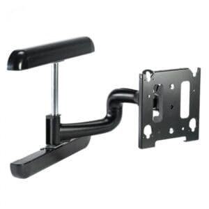 Medium Flat Panel Swing Arm Wall Display Mount - 25 Inch Extension-MWRVB