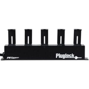 PLUGLOCK, 12A Power Distribution Strip (No Surge Protection), 5 Spaced