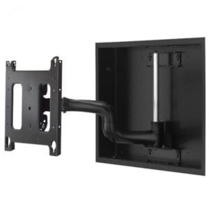 Large Low-Profile In-Wall Swing Arm Mount - 22 Inch - PWRIW2000B